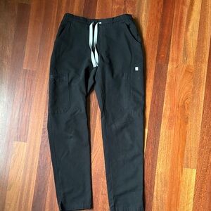 Figs Black Yola Scrub Pants